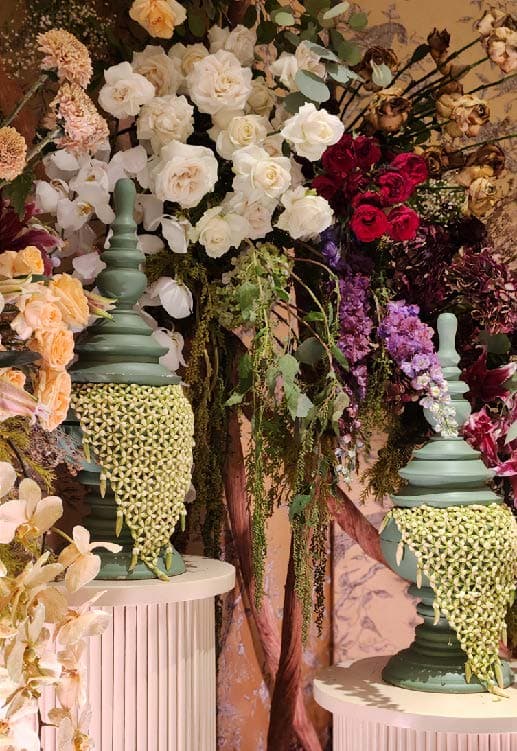 Our floral creations bring elegance, charm, and the beauty of nature to your celebration — making every moment feel alive with meaning.